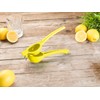 Rosenstein & Söhne Metal Lemon Squeezer, Manual Hand Juicer, 7