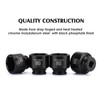 MIXPOWER 9 Pieces 3/4-Inch Drive Impact Socket Set, CR-MO, 6