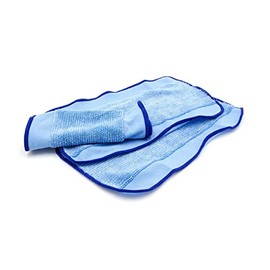 vhbw Mop Cloth Set (3 Pieces) Compatible with iRobot Braava 380, 390, 380T, 390T, 320t, 321, 320, 321T Robot Moping, Cleaning Robot - Wet Mop Cloth