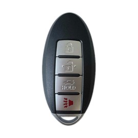 Smart Key for Nissan Maxima 2007-2015, YIKEBALOG 4 Button Proximity Remote Control Key Fob fit for Nissan Maxima 2007-2015 KR55WK48903 KR55WK49622 267T-5WK48903