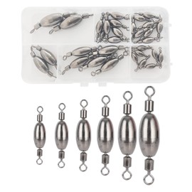 9Tong Drop Shot Angel Weight Set Brass Fishing Weights Lead Sea Swivels Fishing Weights Saltwater Fresh Water