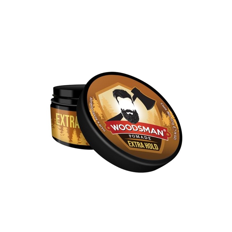 Woodsman - Pomada para Cabello y Barba Extra Firme 113g.