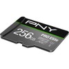 PNY 256GB PRO Elite Class 10 U3 microSDXC Flash Memory