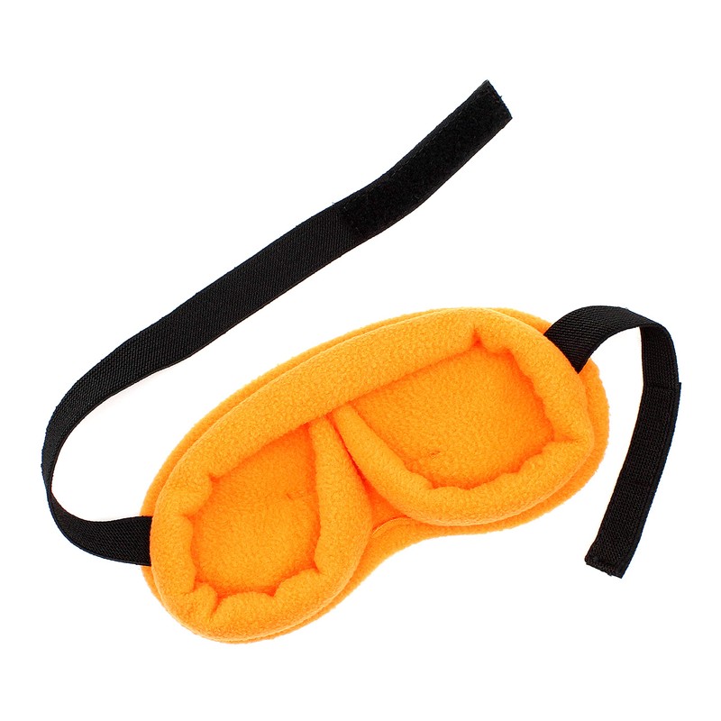 Wild Essentials Infinity Fleece Luxury Sleep Mask - Pumpkin Spice