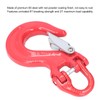 Keenso Winch Rope Hook, Safety Lock Hook, Winch Trailer Clevis