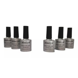 Xiaoya Combo 3 Piezas Top Efecto Reflectivo Para Gel Semipermanente