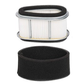 HIFROM Air Filter Pre-Filter Combo Compatible with John Deere Mower GX70 GX75 RX75 SRX75 Kawasaki FC290V 9HP Engine Lawn Mower Air Cleaner 11013-2093 M70284 (Pack of 2)
