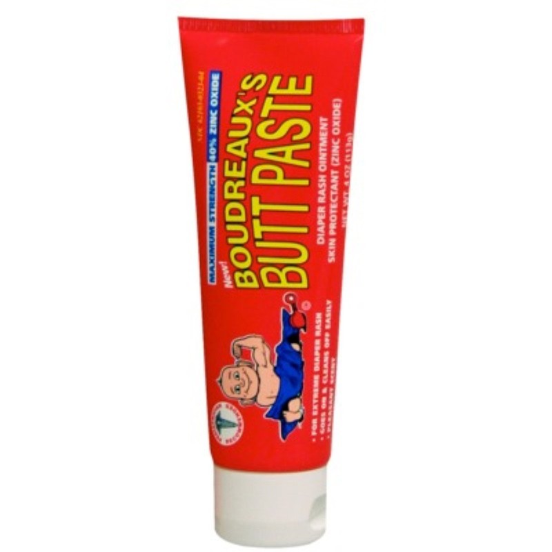 Boudreaux's Maximum Strength Butt Paste Ointment 4 oz (Pack of