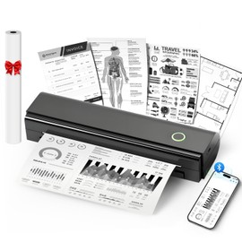 NDYIN N80 Wireless Thermal Printer - Portable Inkless Printing