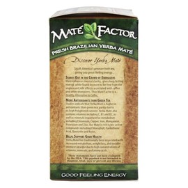 The Mate Factor Dark Roast Tea, 20 Bag (Pack of 6)