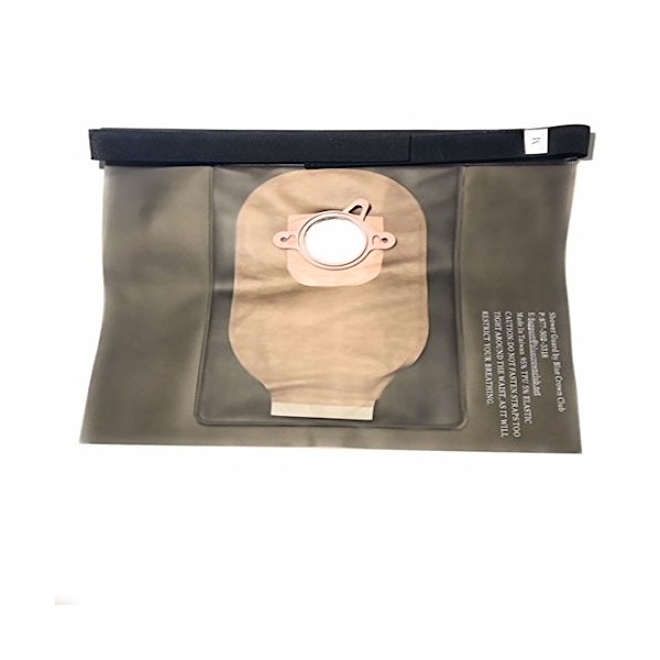 EMPOWER YOUR CHANGE Ostomy Shower Guard | Ostomy bag cover | ostomy | Large 34-46