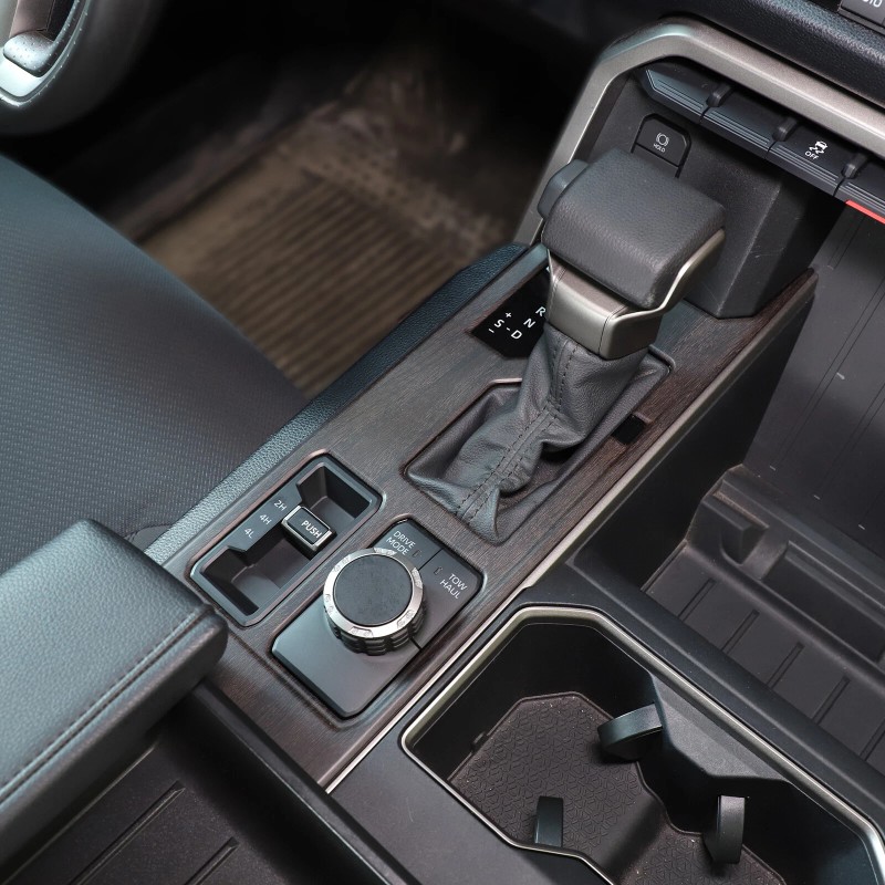 CSKT2022 Oak Pattern Console Gear Shift Panel Trim Cover Fit