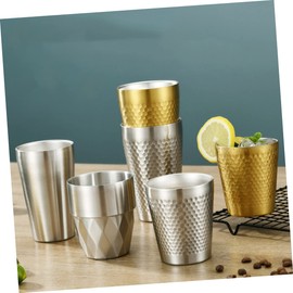 Healeved Pcs Shaving Gel Men's Shaving Bowl Sturdy Stainless Steel for Home Barber Shops Salons