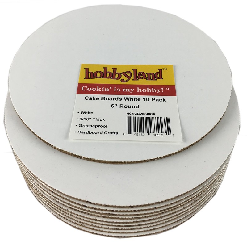 hobbyland Pastel juntas blanco Ronda, Blanco, 10