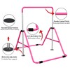 Tepemccu Expandable Gymnastics Bars,Adjustable Height Gymnastic Horizontal Bars,Junior Training Bar