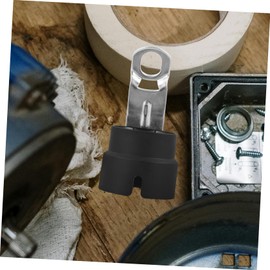 iplusmile 3pcs Trailer Connector Plug Trailer Wiring Harness Mounting Bracket Trailer Parts Bracket for 13 Way Receiver Trailer Wiring Connector Mounting Bracket Trailer Accessory Metal