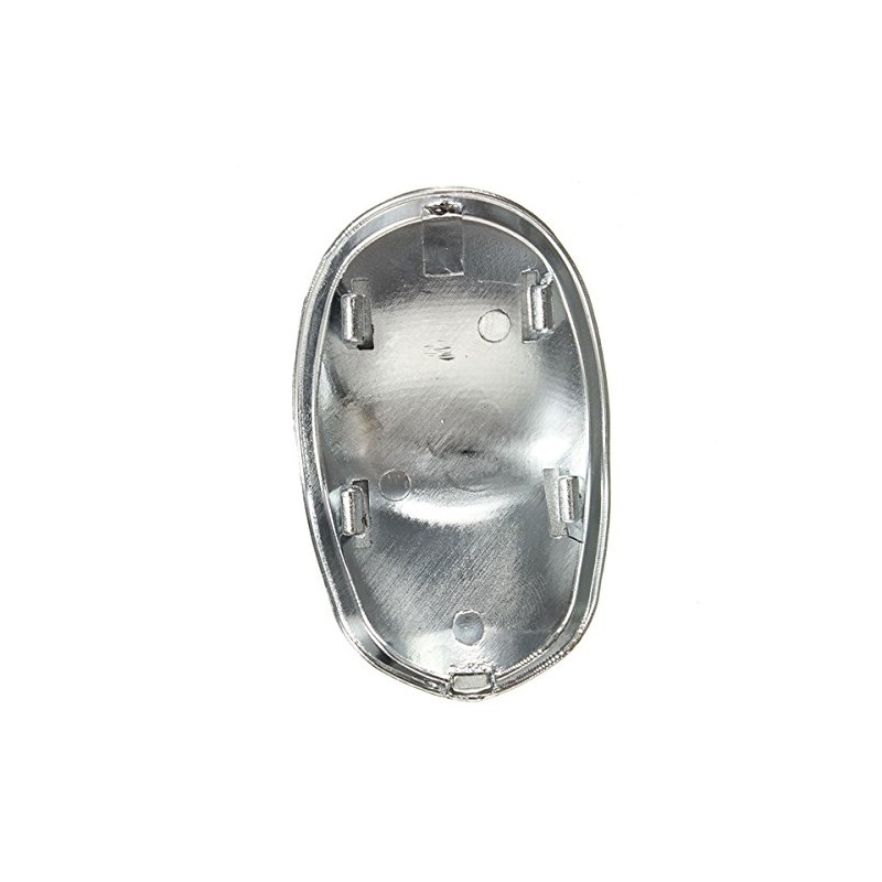MOMOALA Replacement 5 Speed Black Chrome Gear Stick Knob Cap