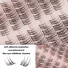 Cluster Cat Eye False Eyelashes, C-curl, Reusable, Soft, Lightweight, Natural