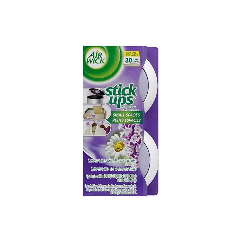 Air Wick Stick Ups Air Freshener, Lavender & Chamomile, 2ct