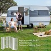 4Pack RV Sliding Mirrored Door Latch Universal Sliding Closet Door