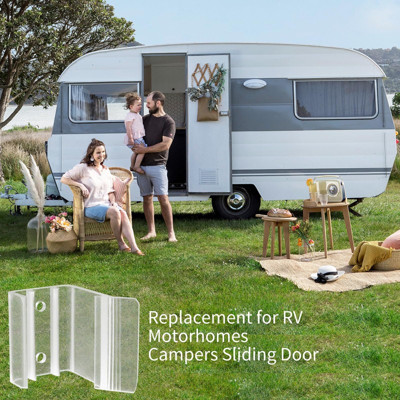 4Pack RV Sliding Mirrored Door Latch Universal Sliding Closet Door