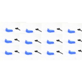 Adult 12 Pack Mouth Guard Sports Clench for Football, Hockey, Boxing