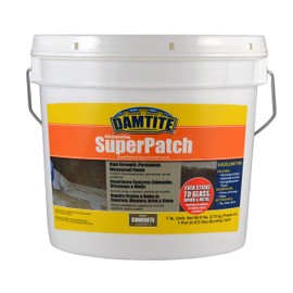 Damtite 04072 Concrete Super Patch Repair, 7 lb. Pail