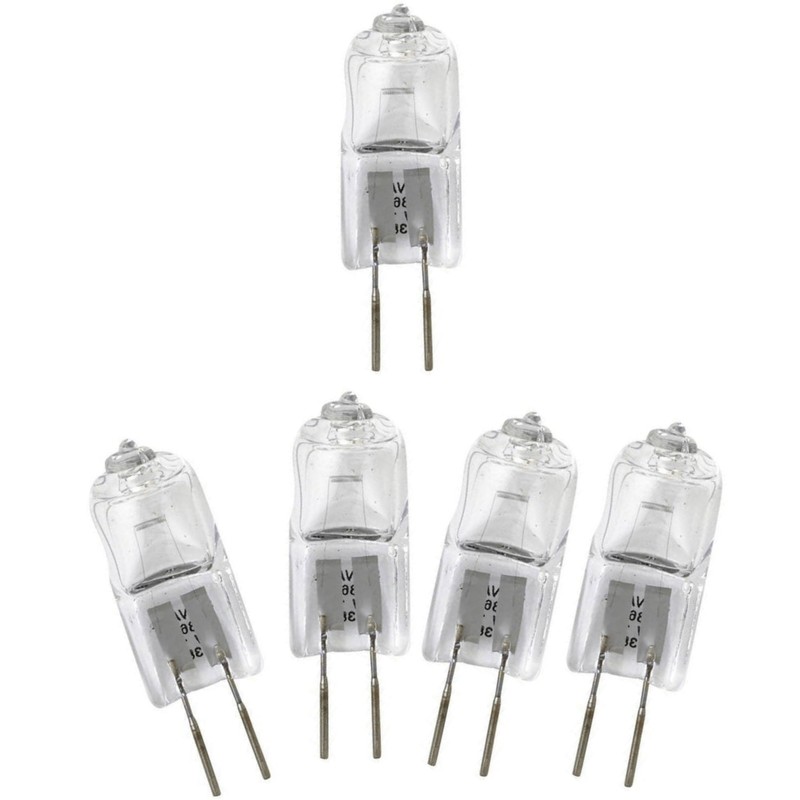 Generic Microwave Light Bulb Compatible for W10440740 4375348, 5-Pack, Transparent