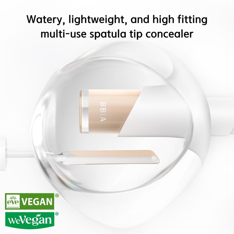 BBIA Eau Stay Concealer #21 Light 0.3 oz (8.5 g),