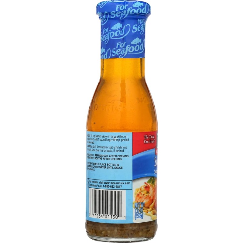 McCormick Scampi Seafood Sauce, 7.5 oz (Pack of 6)