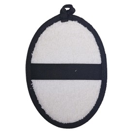 ugged Natural Shower Loofah for Men - Tough Exfoliating Body Scrubbers, Durable & Gentle Terry Towel Cloth pad for Manly Skin Care - Lufas, Luffa, Loufas Sponges