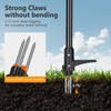 SHANTRA Weed Puller Tool, 3-Claw Stand Up Weed Puller Tool