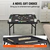 VEVOR Folding Card Table, 4 Player Portable with 4 Cup