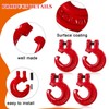 Therwen 4 Pack 5/16" G80 Logging Chain Choker Hook Slip