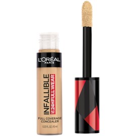 L'Oreal Paris Makeup Infallible Full Wear Waterproof Matte Concealer, Full Coverage, Latte, 0.33 fl. oz.