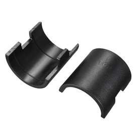 sourcing map Wire Shelf Clips 1.5 Inch Wire Shelving Lock Clips Plastic for Wire Shelving System, 32 Pcs