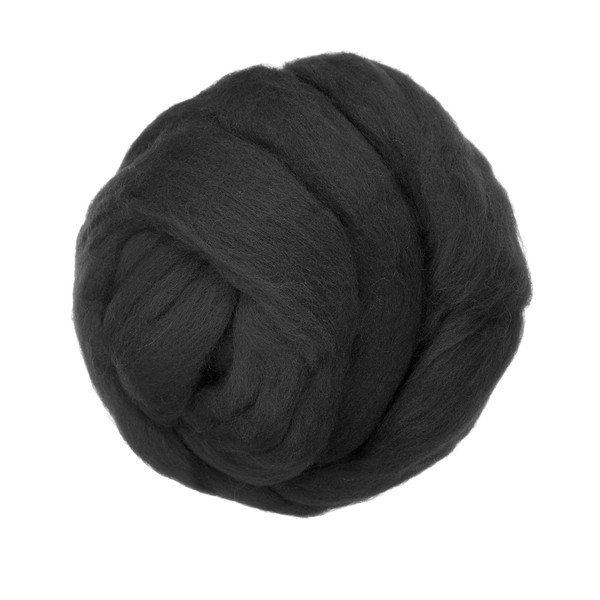 PATIKIL Wool Roving Yarn, 80G/2.82OZ Soft Felting Wool Pure Chunky