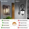 MYHXQ 9.76'' Outdoor Wall Light Fixtures 2 Packs, Waterproof Porch