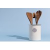 Typhoon Living Cream Utensils Pot, 15cm