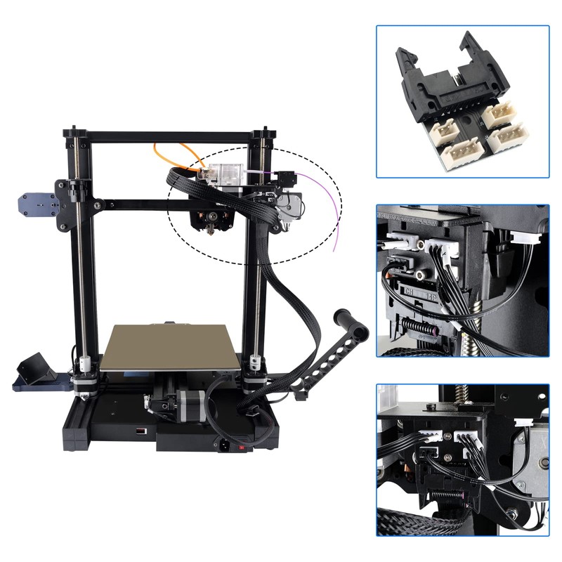 BCZAMD Anycubicc Vyperr 3D Printer Replacement Parts Transferboard Adapter Connect