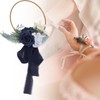 Artificial Succulents Wreath Iron Foam Greenery Wreath Portable Bridal Wreath