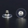 Bullet Clutch Earring Backs for Studs, Pad Rubber Earring Stoppers,