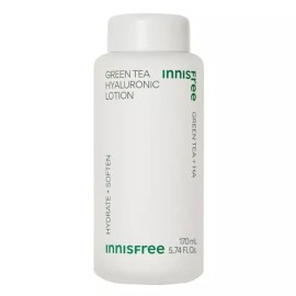 Sangpumsangseoseolmingchamjo 이니스프리 그린티 히알루론산 로션 170ml 1개 Innisfree Green Tea Hyaluronic Acid Lotion 170ml 1pc [01_170ml × 1 piece]