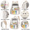 CAMTOP Clear Backpack Heavy Duty Transparent Bag See Through BookBag