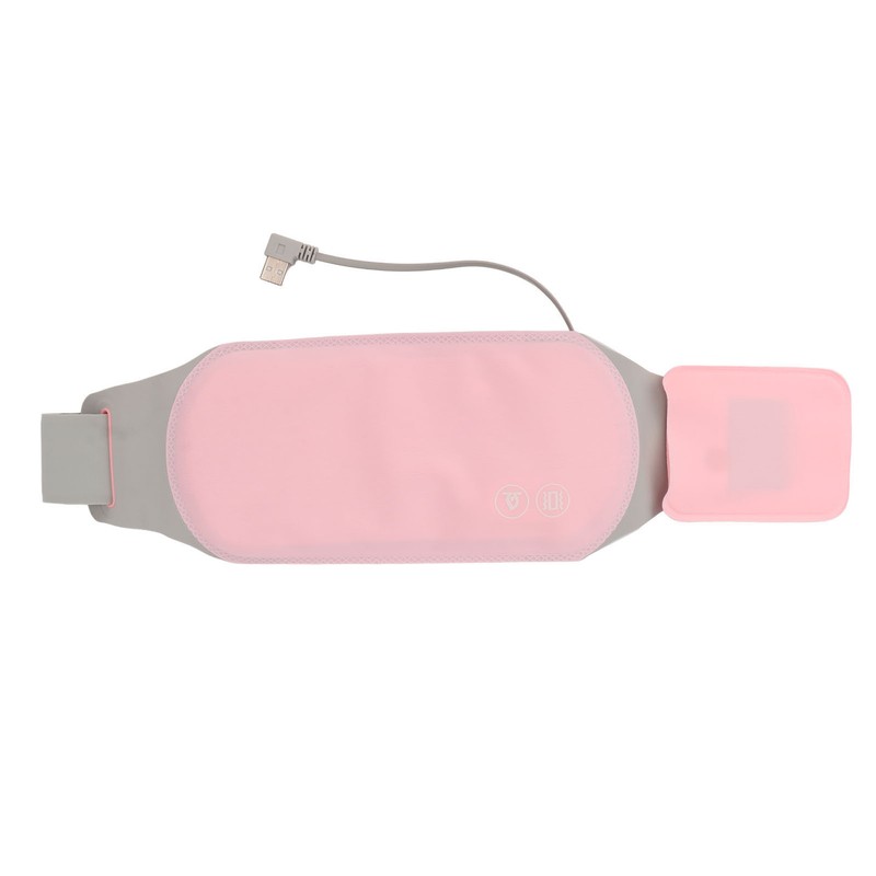 Electric Heated Waist Belt Hot Compress 3 Levels Heating USB