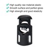 sourcing map Plastic Cord Toggle Clasp Stopper Rope End for