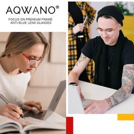 Reading Glasses Women Men,Computer Blue Light Blocking, Fashion Clear Readers Anti UV Ray with Comfortable Spring Hinge Lightweight (4 Pack, 1.25)