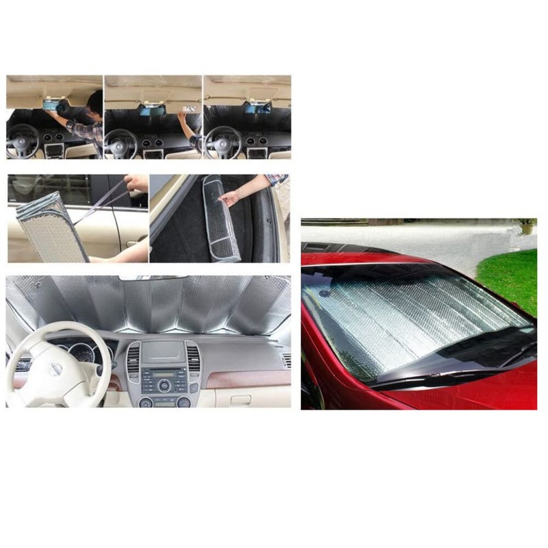 Car Windscreen Sun Visor Reflective Shade/Heat Interior Windshield Foldable