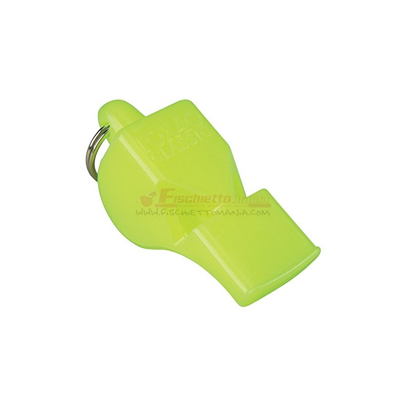 Fox 40 Classic Referee Whistle Einheitsgröße neon yellow