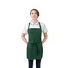 Noxiglow Adjustable Short Aprons for women with 3 Pockets, Waterproof